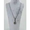 Üç Boyutlu Balta Çelik Erkek Kolye