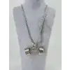 Üç Boyutlu Halter Figürü Çelik Erkek Kolye