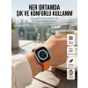 Ultra Max Kordon Kilitli Akıllı Saat Amoled Ekran Titreşimli Çağrı Cevaplayabilen