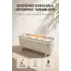 Ultrasonik Hava Nemlendirici Aromaterapi Difüzörü Jöle Yağmur Efektli LED Işıklı 280 ML