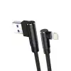 Usb To Lightning 3m 2.4a Kablo - Siyah