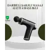 USB Type-C Şarjlı Taşınabilir Masaj Tabancası