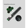 Uzun Mesafe Görünürlüklü Yeşil Lazer Pointer Şarjlı