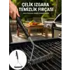 Uzun Saplı Paslanmaz Çelik Izgara Temizlik Fırçası Yeni Nesil