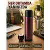 Vakumlu Termos 304 Paslanmaz Çelik Seyahat Termosu