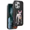 Venco Apple İphone 16 Pro Max Perma Desenli Kapak - Siyah