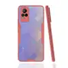 Vivo V21e Kılıf Platin Silikon - Pembe