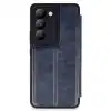 Vivo V30 Lite 4g Kılıf Flip Cover - Lacivert