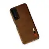 Vivo Y11s Kılıf Loop Deri Silikon - Kahverengi