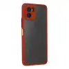 Vivo Y15s Kılıf Montreal Silikon Kapak - Kırmızı