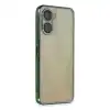 Vivo Y16 Kılıf Razer Lensli Silikon - Yeşil