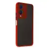 Vivo Y17s Kılıf Montreal Silikon Kapak - Kırmızı