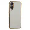 Vivo Y17s Kılıf Volet Silikon - Beyaz