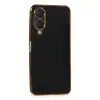 Vivo Y17s Kılıf Volet Silikon - Siyah