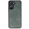 Vivo Y18 Kılıf Aras Deri Kapak - Koyu Yeşil