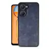 Vivo Y18 Kılıf Aras Deri Kapak - Lacivert