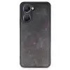 Vivo Y18 Kılıf Aras Deri Kapak - Siyah