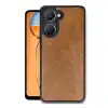 Vivo Y18 Kılıf Aras Deri Kapak - Taba