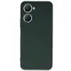 Vivo Y18 Kılıf First Silikon - Koyu Yeşil