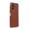 Vivo Y22 2022 Kılıf Volet Silikon - Kırmızı