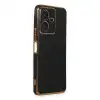Vivo Y22 2022 Kılıf Volet Silikon - Siyah