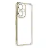 Vivo Y27 Kılıf Razer Lensli Silikon - Gold