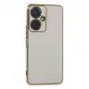 Vivo Y27 Kılıf Volet Silikon - Beyaz