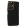 Vivo Y27 Kılıf Volet Silikon - Siyah