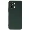 Vivo Y28 Kılıf First Silikon - Koyu Yeşil