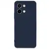 Vivo Y28 Kılıf First Silikon - Lacivert