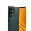 Vivo Y29 4g Auto Focus Karbon Kapak - Koyu Yeşil
