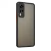 Vivo Y53s Kılıf Montreal Silikon Kapak - Siyah