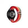 Watch 20mm Kr410 Kumaş Kordon (saat Değildir) - Gökkuşağı 1