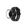 Watch 5 Pro 45mm Wall Camlı Kasa Ekran Koruyucu - Siyah