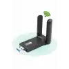 Wifi Alıcı Dual Band Usb 3.0 Adaptör Kablosuz Windows 7/8/10/11