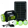 Wıson Ws-5683 Şarjlı 30w Solar Şarjlı Ev Aydınlatma Seti Radyo Ve Fan Powebank