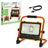 Wt-734 P70 Led Solar Panel Şarjlı Taşınabilir Projektör (176 Smd + Yan Led)