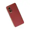 Xiaomi Mi 10t Kılıf Volet Silikon - Kırmızı
