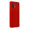 Xiaomi Mi 11 Kılıf Nano İçi Kadife Silikon - Kırmızı