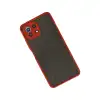 Xiaomi Mi 11 Lite Kılıf Montreal Silikon Kapak - Kırmızı