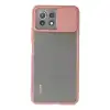 Xiaomi Mi 11 Lite Kılıf Palm Buzlu Kamera Sürgülü Silikon - Pembe