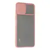 Xiaomi Mi 11 Lite Kılıf Palm Buzlu Kamera Sürgülü Silikon - Pembe