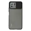 Xiaomi Mi 11 Lite Kılıf Palm Buzlu Kamera Sürgülü Silikon - Siyah