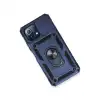 Xiaomi Mi 11 Lite Kılıf Pars Lens Yüzüklü Silikon - Lacivert