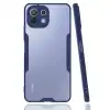 Xiaomi Mi 11 Lite Kılıf Platin Silikon - Lacivert