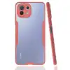Xiaomi Mi 11 Lite Kılıf Platin Silikon - Pembe