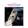 Xiaomi Mi 11 Lite Kılıf Sofya Yüzüklü Silikon Kapak - Gold