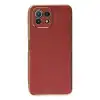 Xiaomi Mi 11 Lite Kılıf Volet Silikon - Kırmızı