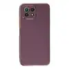 Xiaomi Mi 11 Lite Kılıf Volet Silikon - Mor