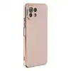 Xiaomi Mi 11 Lite Kılıf Volet Silikon - Pembe